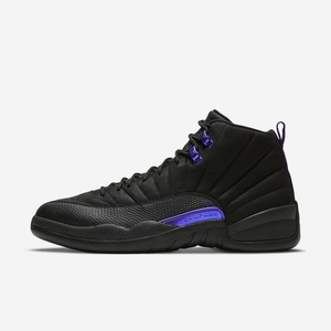 Basket Nike Air Jordan 12 Retro Noir 5032-871 Black/Black/Dark Concord Homme | FZW-50494602